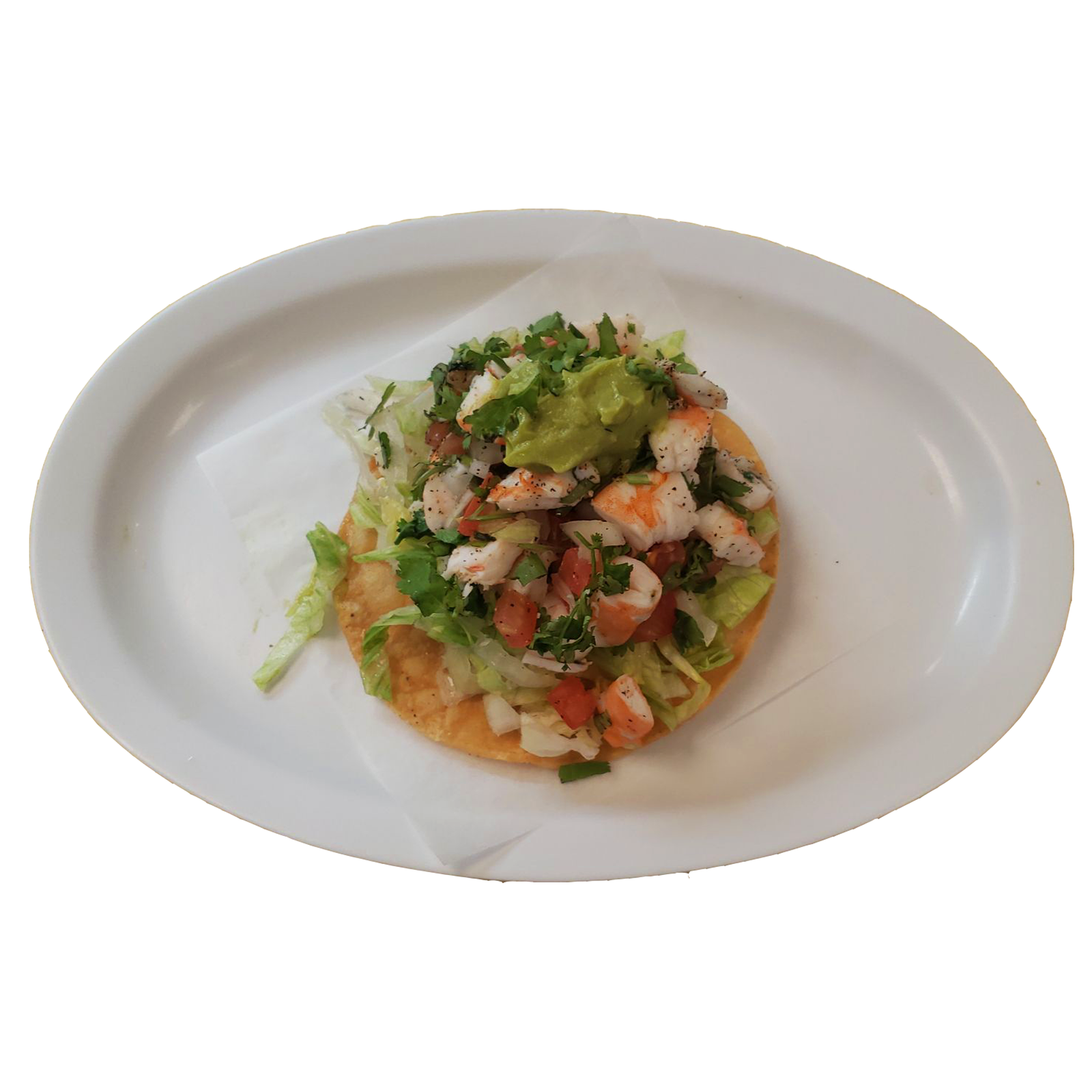 Shrimp Tostada